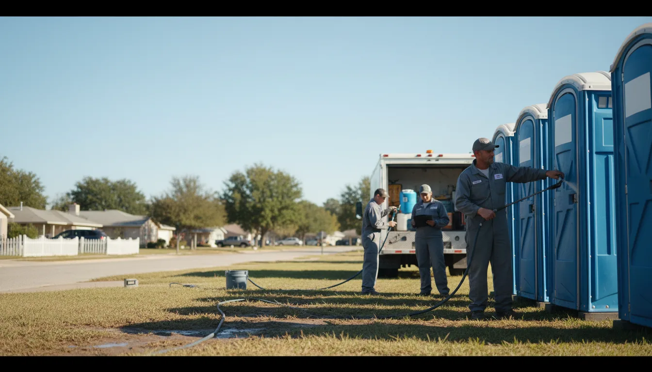 Long-Term Portable Toilet Rental in Lawrenceville, GA near me